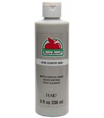 Plaid Apple Barrel Acrylic Paint - Country Grey 8oz